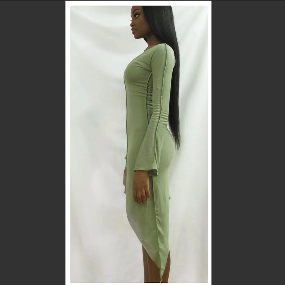 Gesel Ivy Green Dress